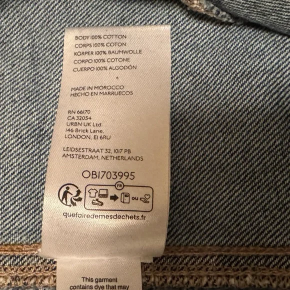 Free People Women's Blue Denim Overalls - Picture 10 of 12